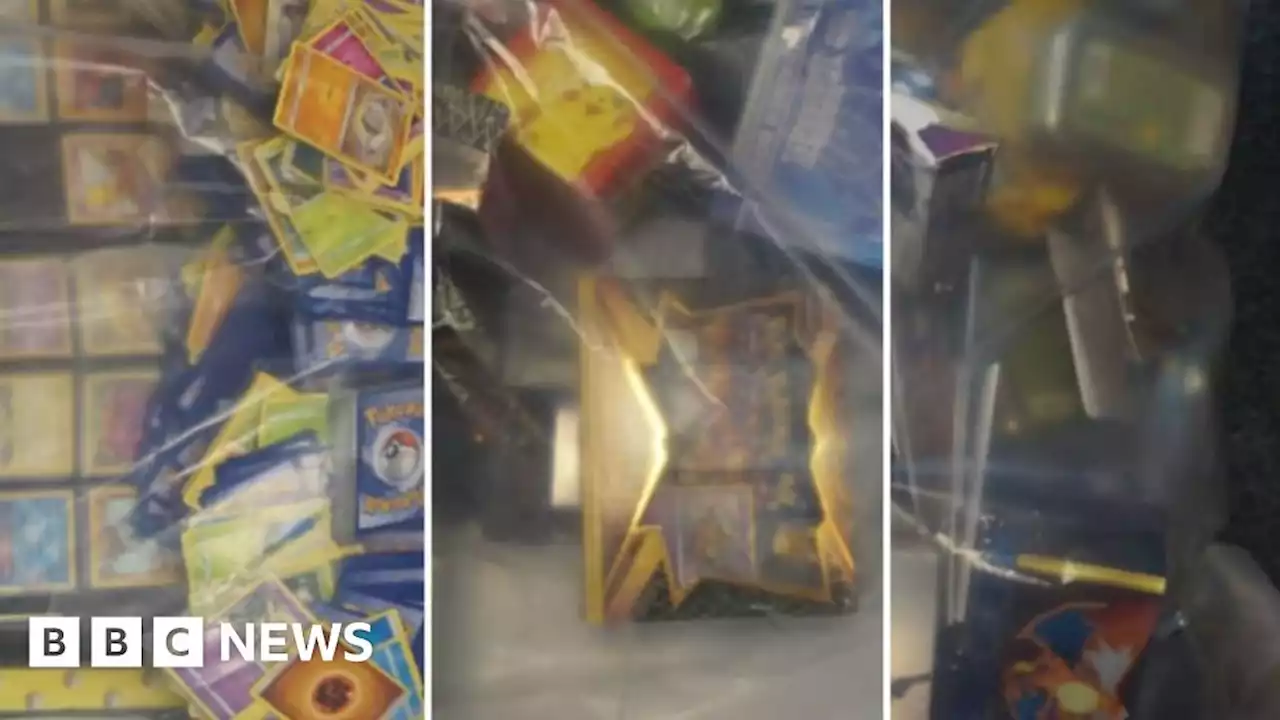 Pokemon cards seized during Nottinghamshire drug raid