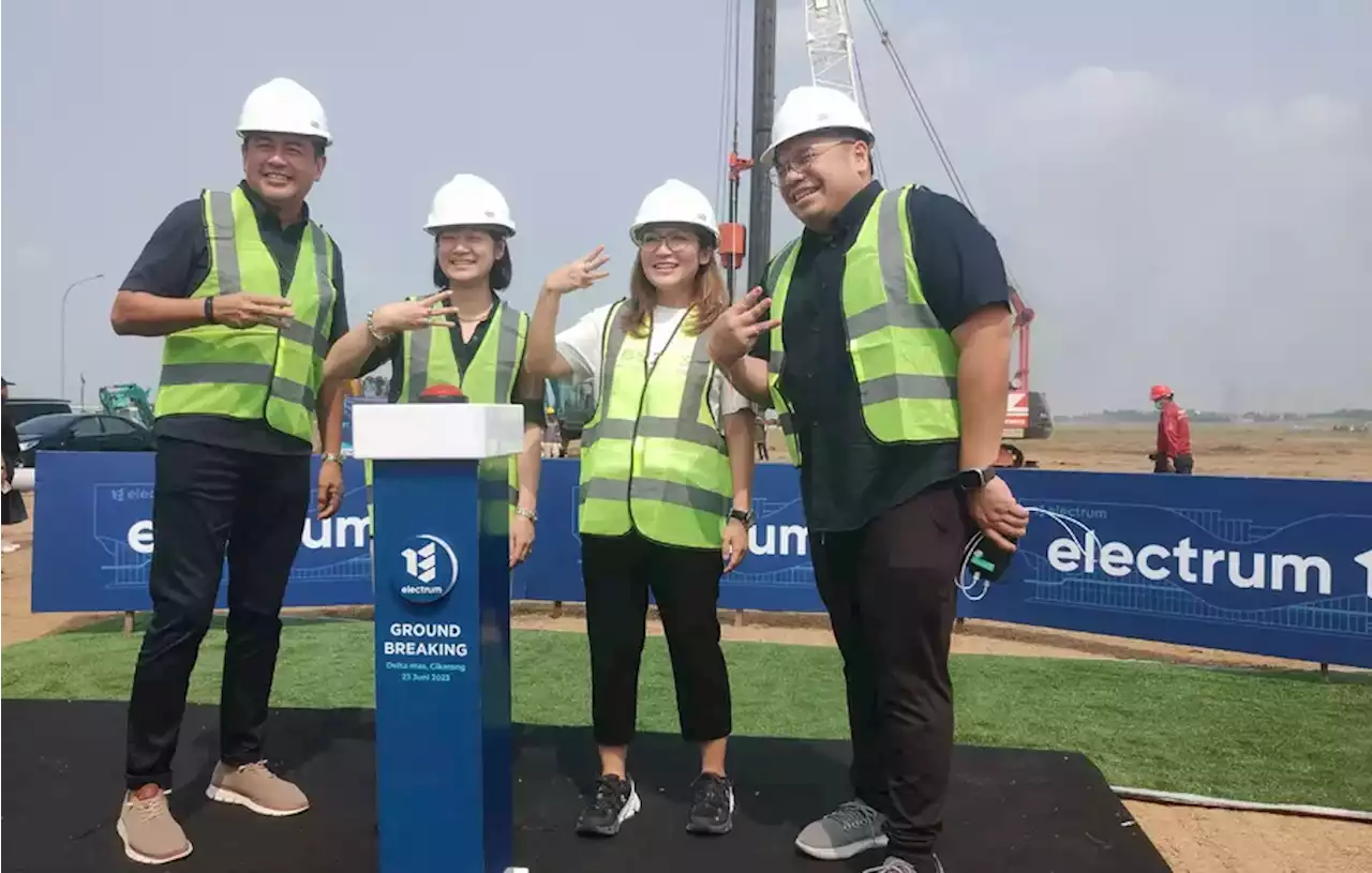 Electrum Groundbreaking Pabrik Motor Listrik Berkapasitas hingga 1 Juta Unit