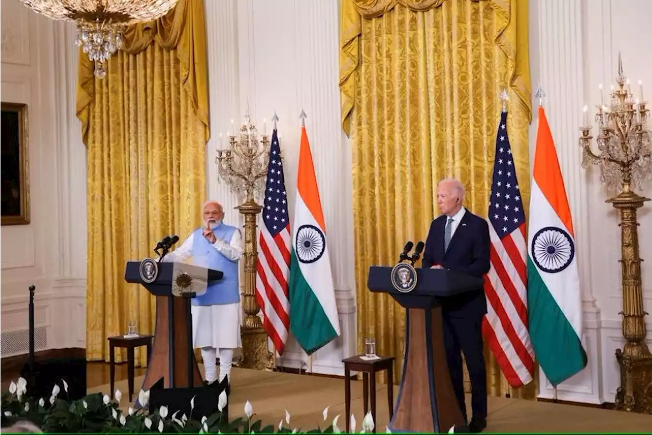 Joe Biden dan Narendra Modi Beri Pernyataan Bersama, Sebut Rusia dan China