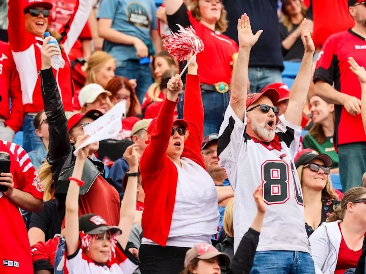 Stampeders expecting crowd of 25,000 for Saturday's game against Roughriders