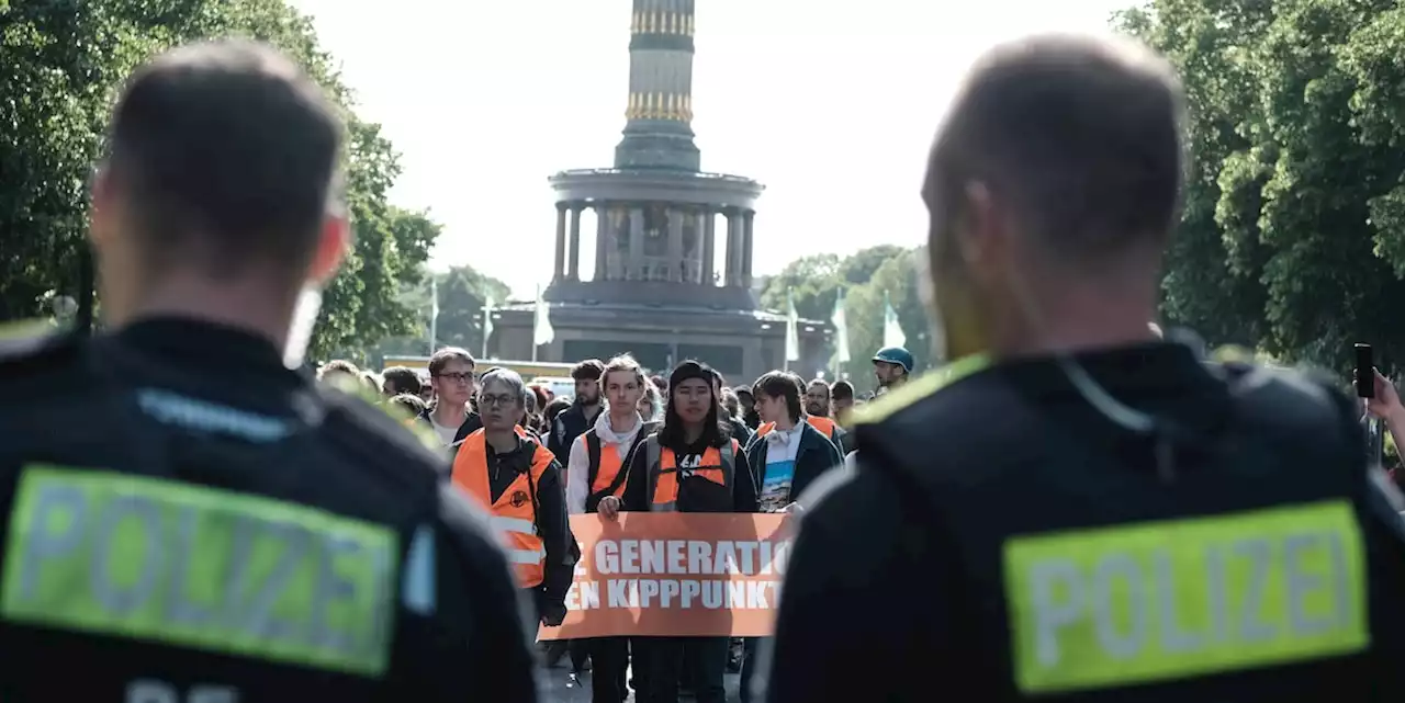 Bericht: Polizei hörte Gespräche der „Letzten Generation“ mit Journalisten ab