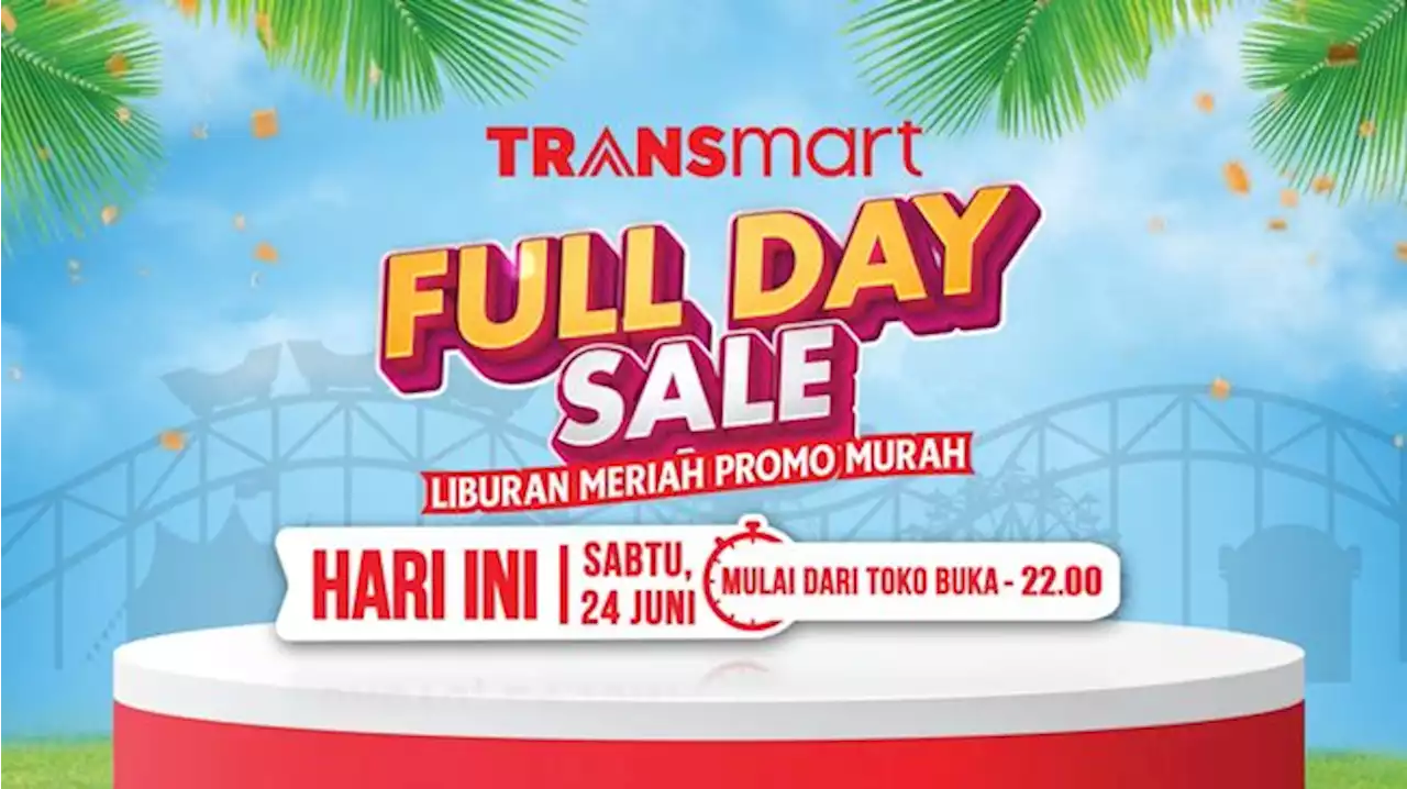 Transmart Full Day Besok: Pakaian Anak-anak Didiskon 70%