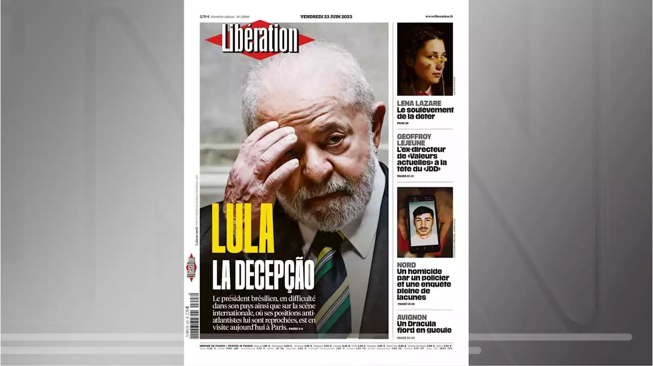 Jornal francês chama Lula de “decepção“ e “falso amigo do Ocidente“