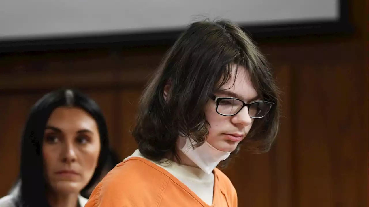 A teen who killed 4 at a Michigan high school is showing 'disturbing behaviour' in jail