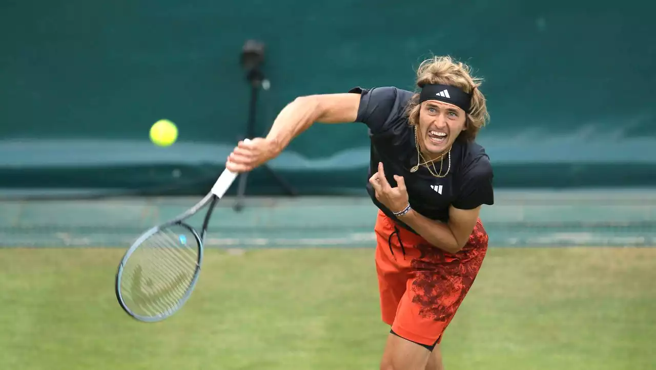 Auch auf Rasen in Form: Zverev erreicht das Halbfinale von Halle