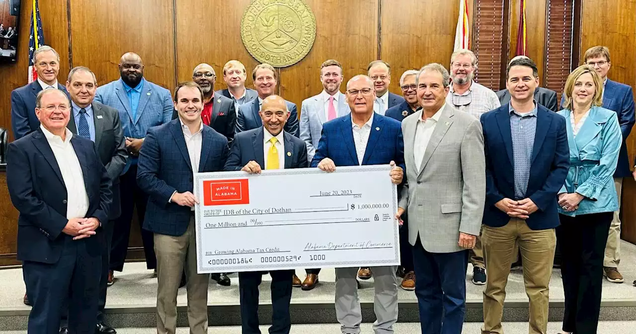 Dothan's industrial development board receives grant funds