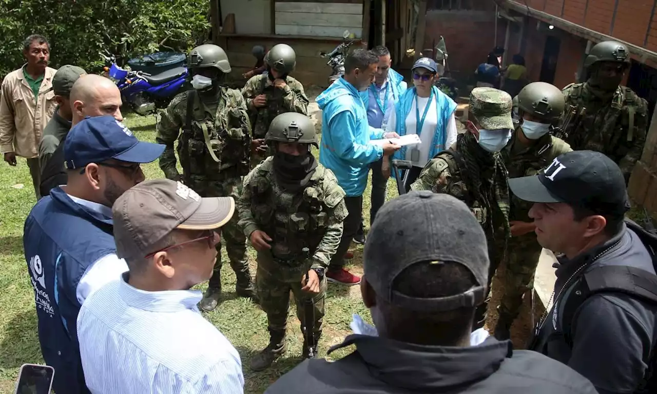 Liberan en los Farallones de Cali a un grupo de soldados del Ejército