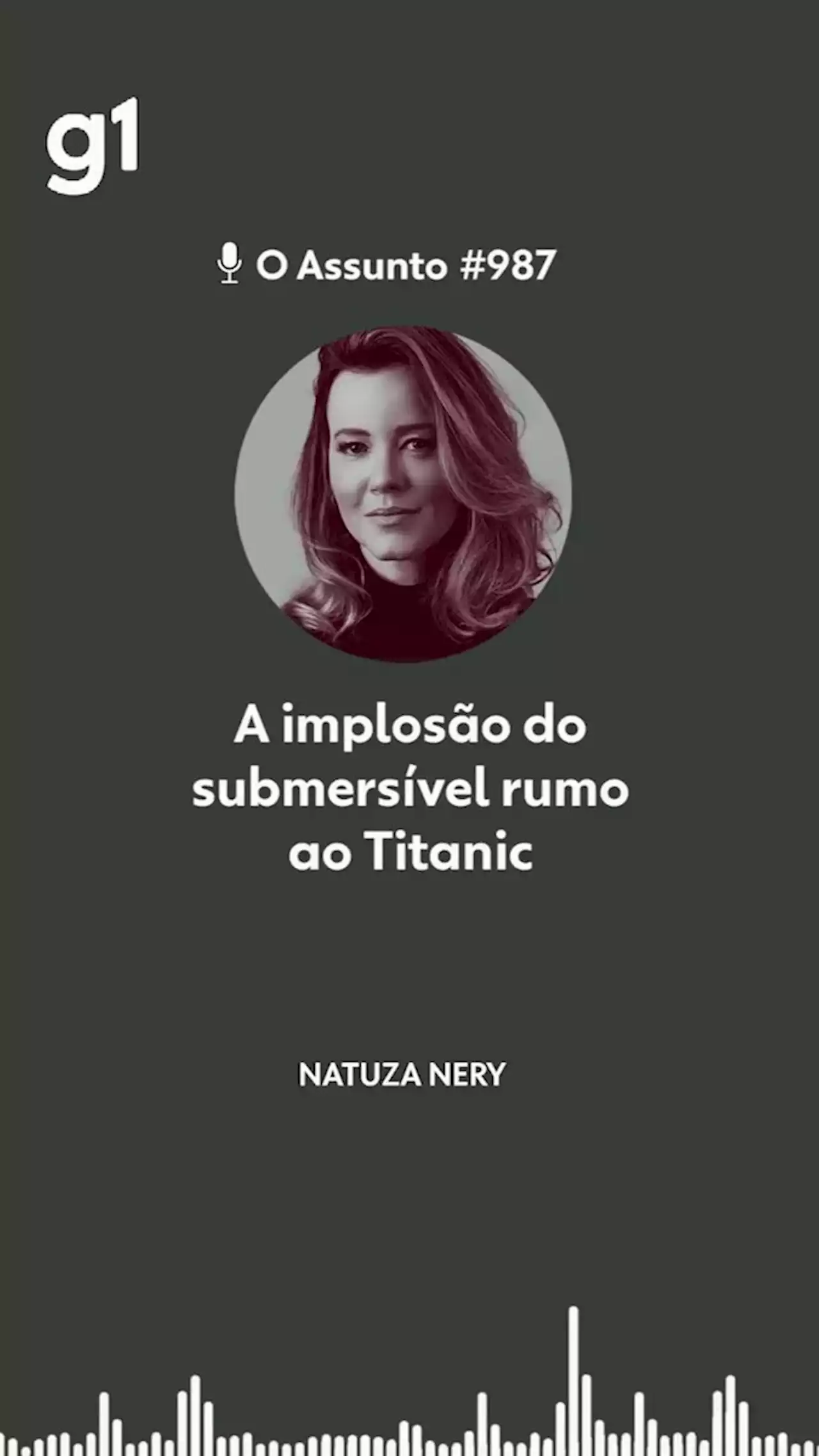 O Assunto #987: A implosão do submersível rumo ao Titanic