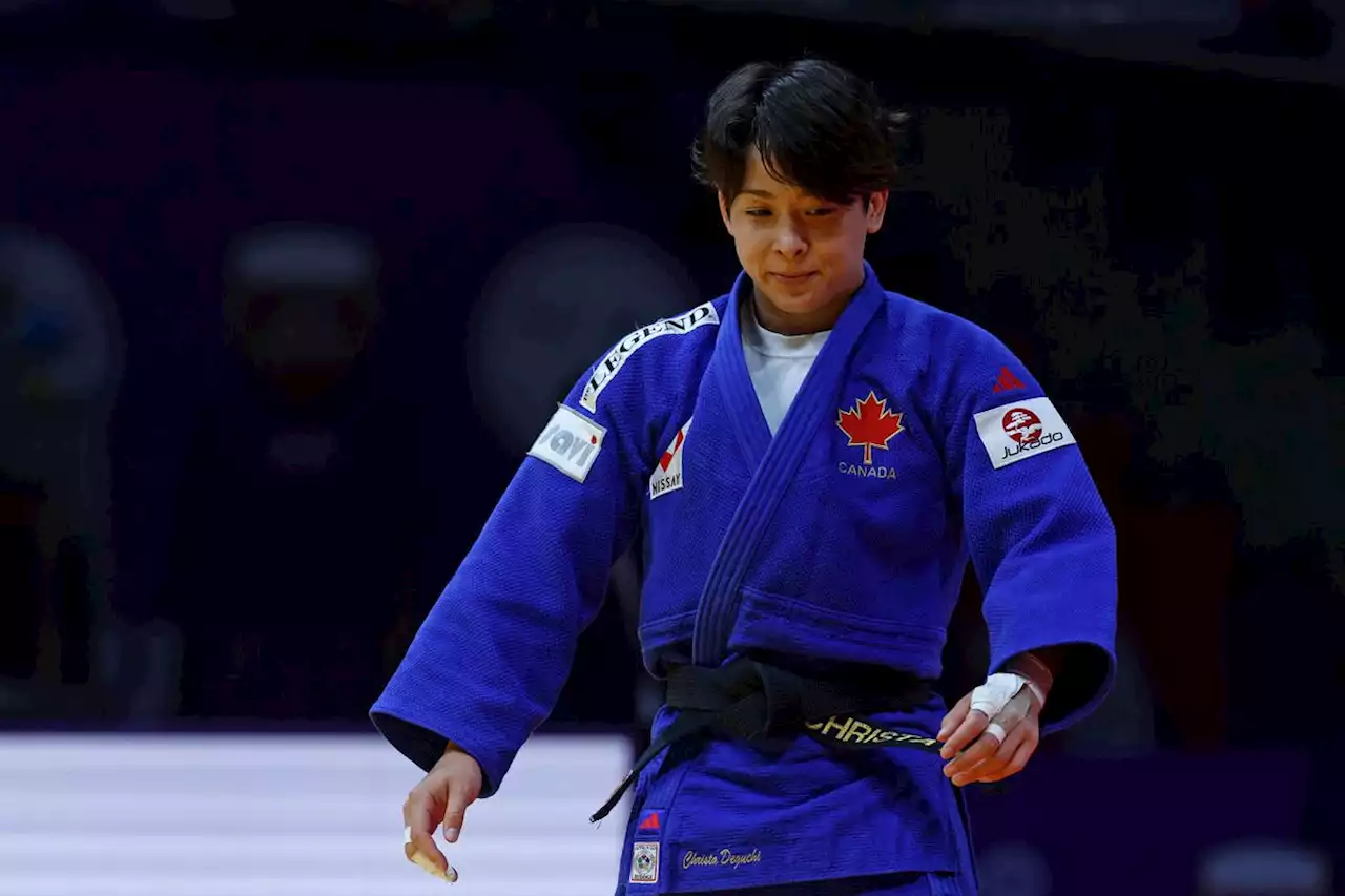 Christa Deguchi beats fellow Canadian Jessica Klimkait to win gold at Grand Slam judo event