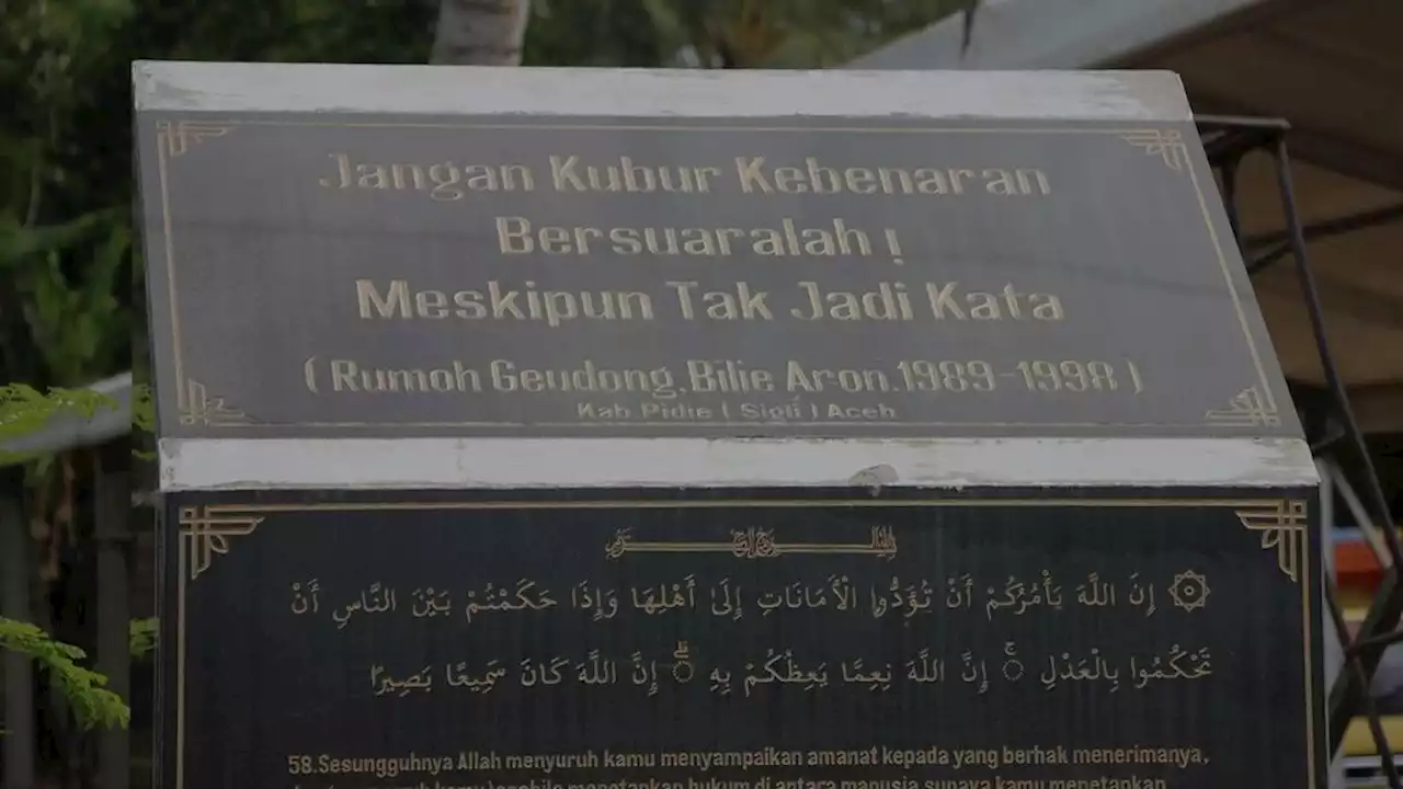 Pembongkaran Rumoh Geudong Hilangkan Nilai Sejarah