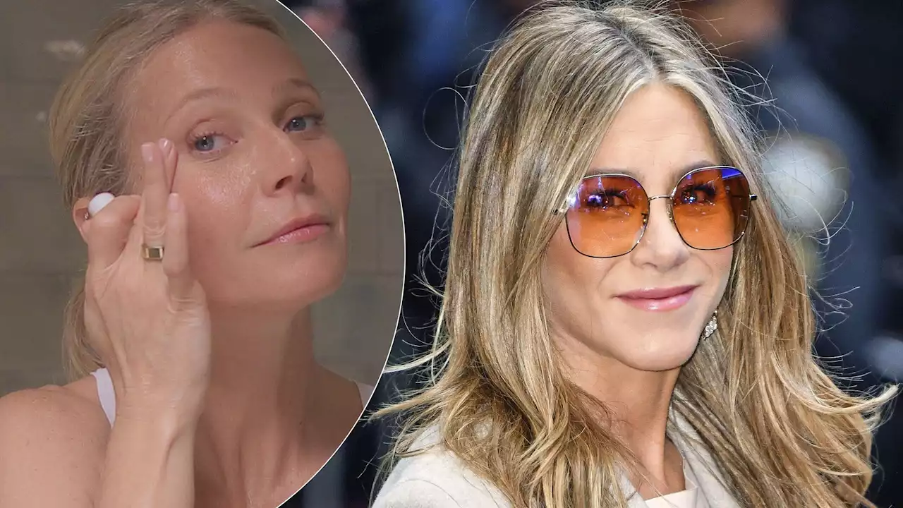 Jennifer Aniston’s after Gwynth Paltrow’s wellness crown