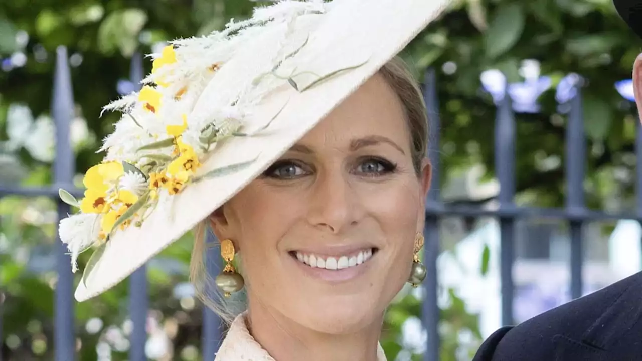 Zara Tindall steals the show in lacy fit-and-flare dress at Royal Ascot