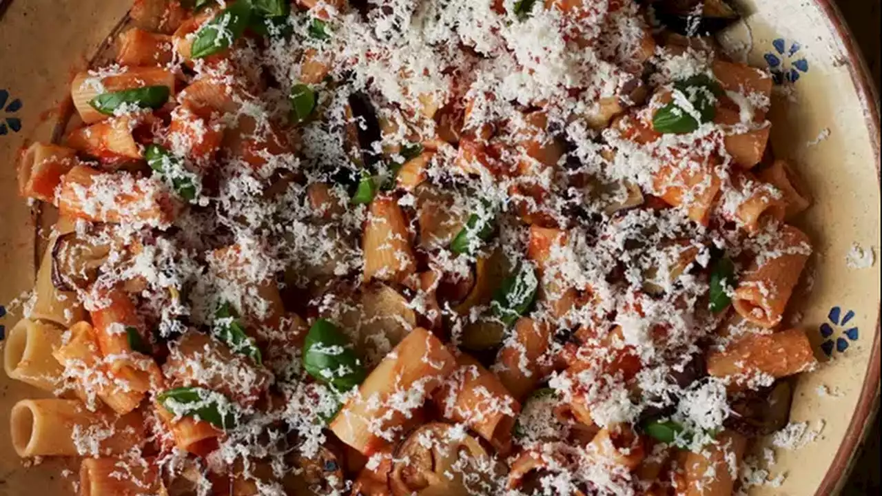 Supper Club: Ricotta and aubergine pasta