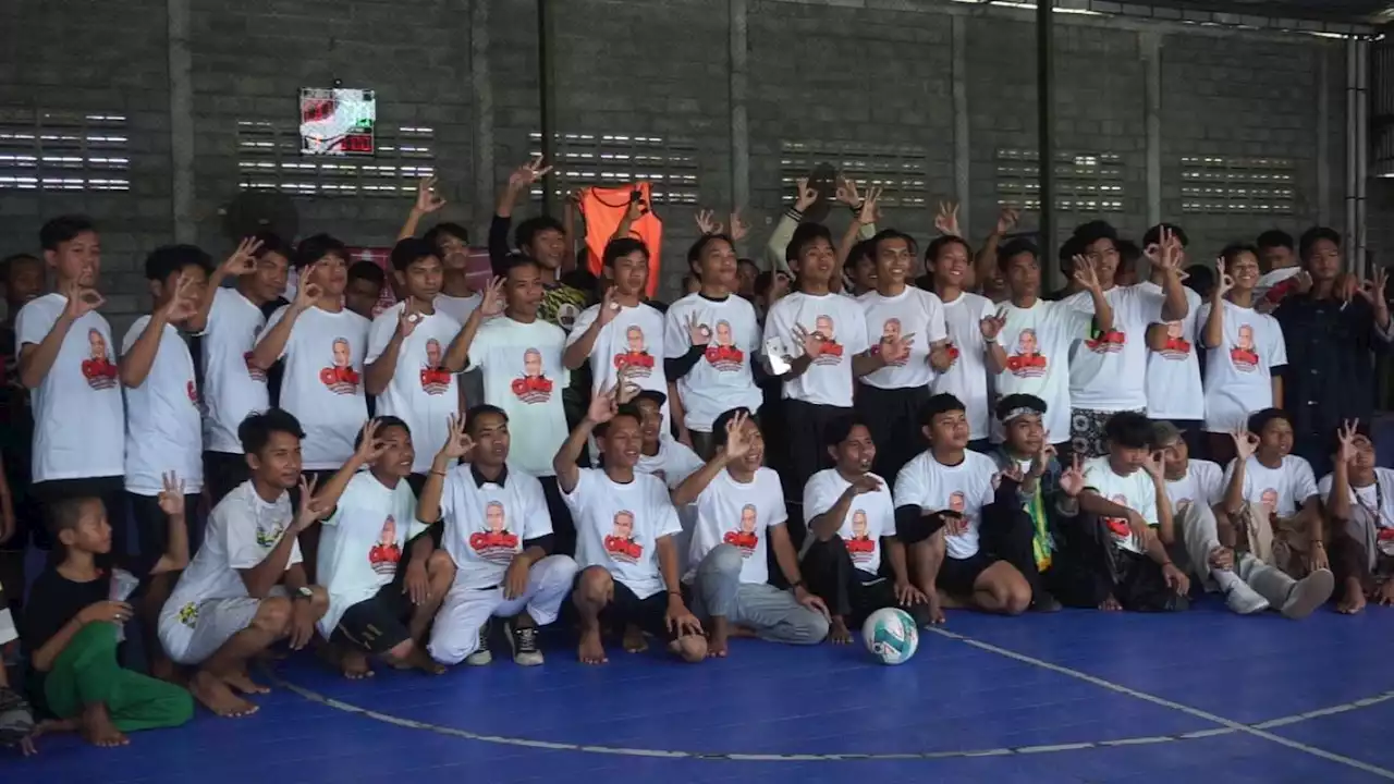 Orang Muda Ganjar Gelar Kompetisi Futsal dan Beri Edukasi Soal Politik di Kulonprogo