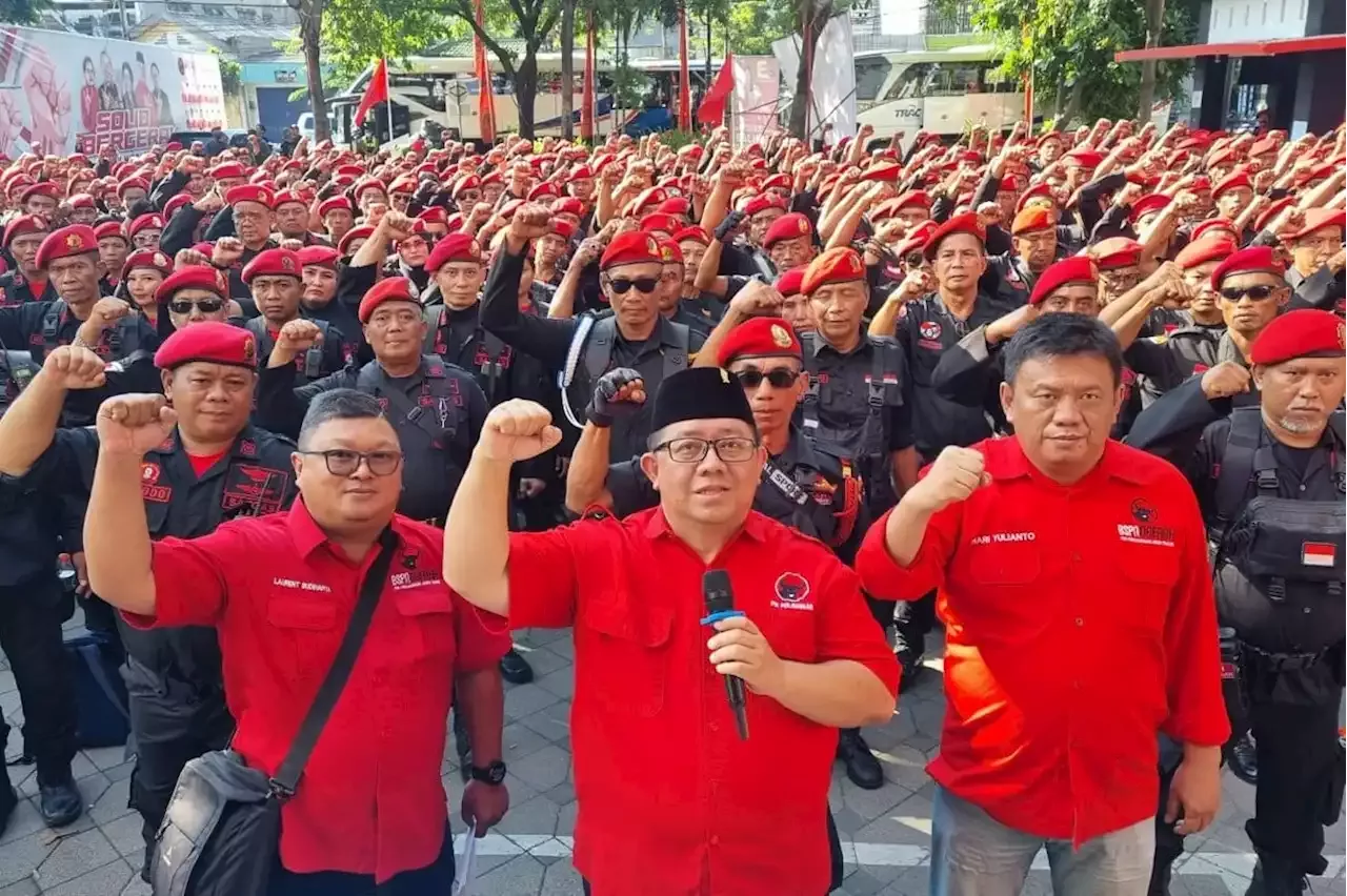 Ribuan Kader PDIP Jatim Serbu Jakarta Hadiri Puncak Bulan Bung Karno