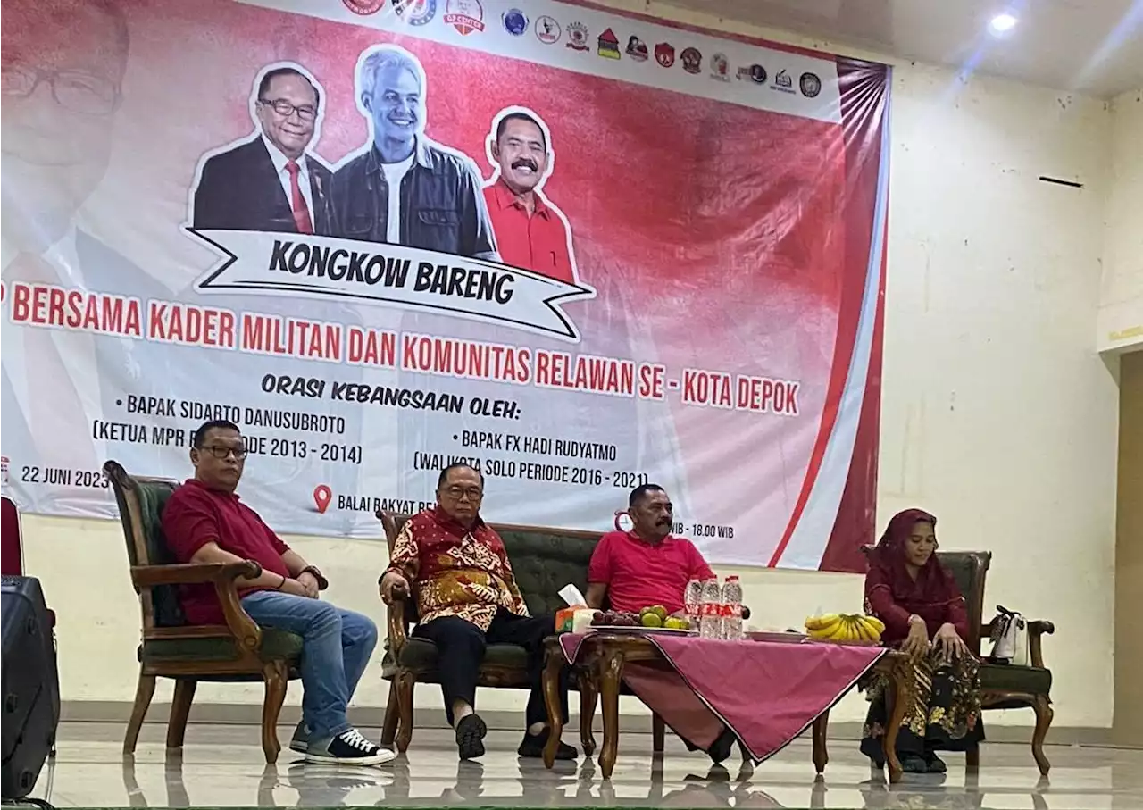 Sambangi Basis PKS, 2 Politisi Senior PDIP Yakin Ganjar Lanjutkan Pembangunan Jokowi