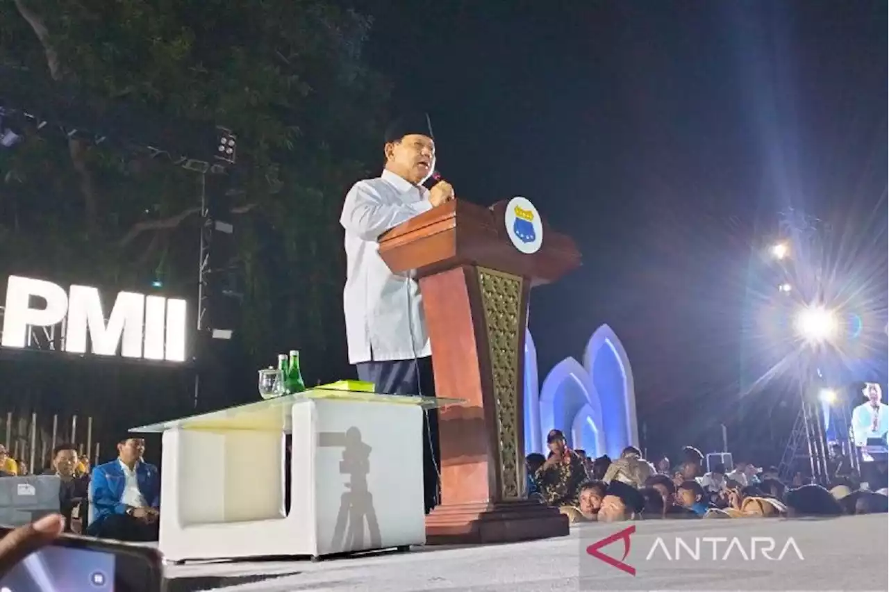 Seruan Prabowo Saat Harlah ke-63 PMII di Solo