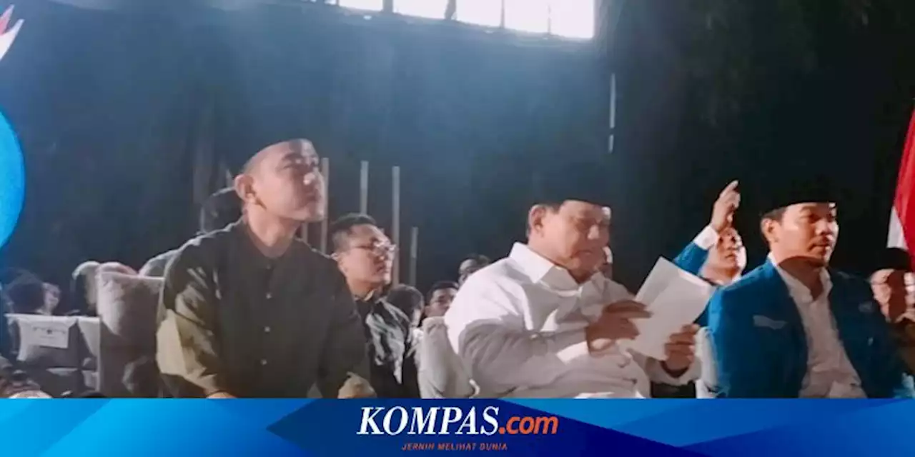 Hadir di Harlah ke-63 PMII, Prabowo Batalkan Sejumlah Agenda di Paris