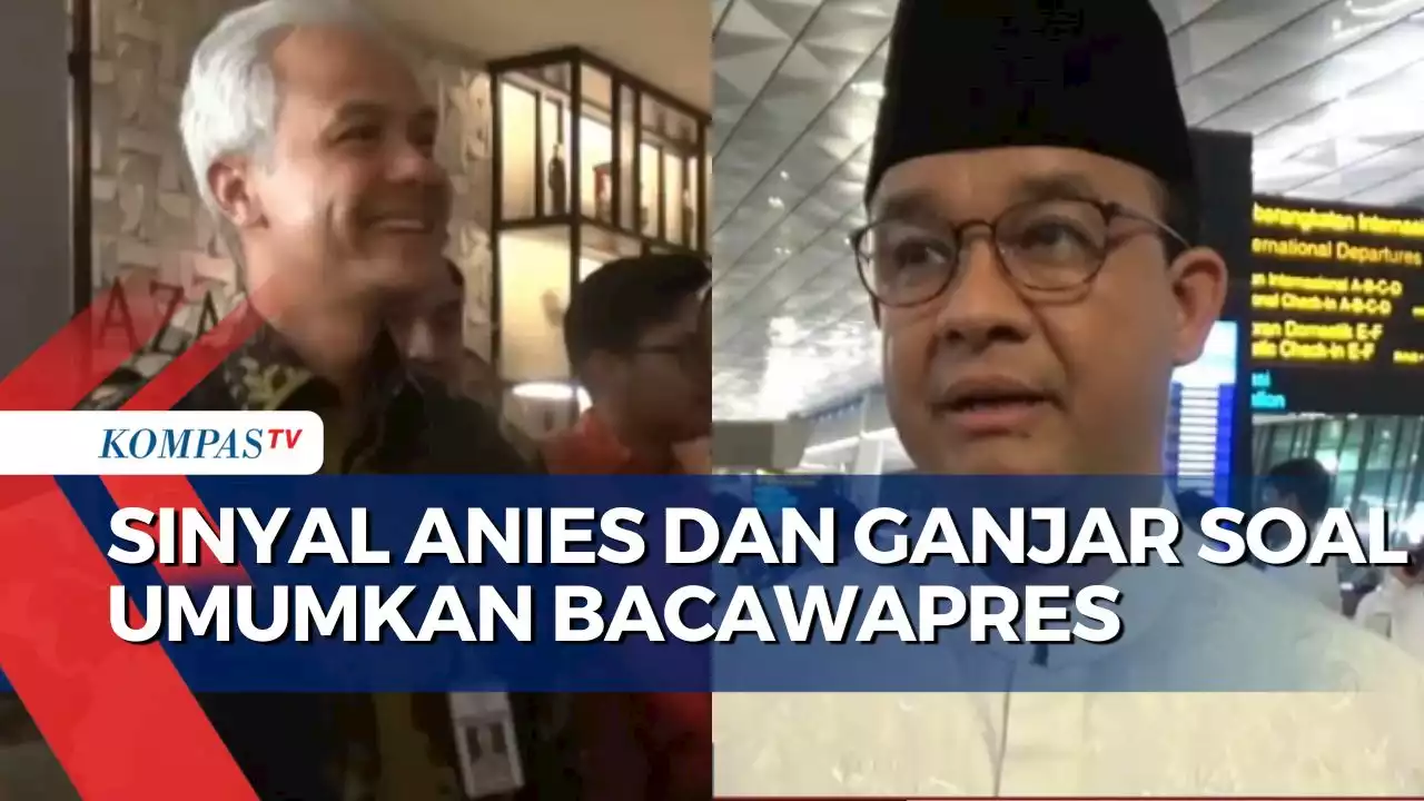 Beda Cara Jawab Ganjar dan Anies Soal Bakal Cawapres yang Dampingi di Pemilu 2024