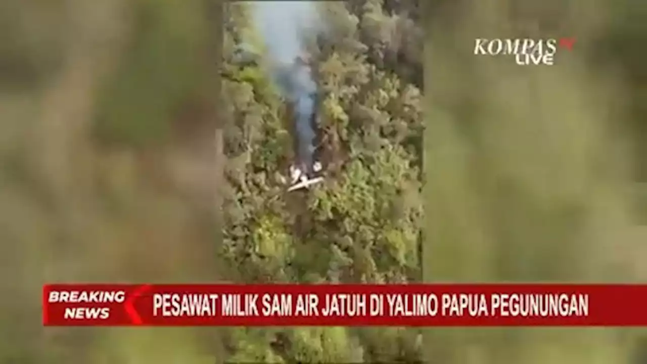 Detik-Detik Tim SAR Jayapura Temukan Pesawat SAM Air Jatuh di Yalimo Papua Pegunungan!