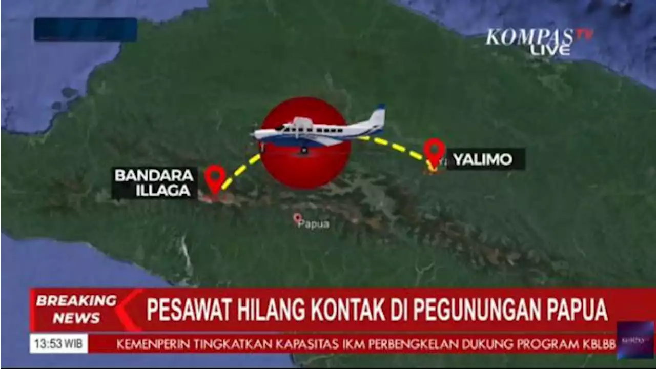 Pesawat SAM Air Hilang Kontak di Papua, Dua Tim Dikerahkan untuk Pencarian