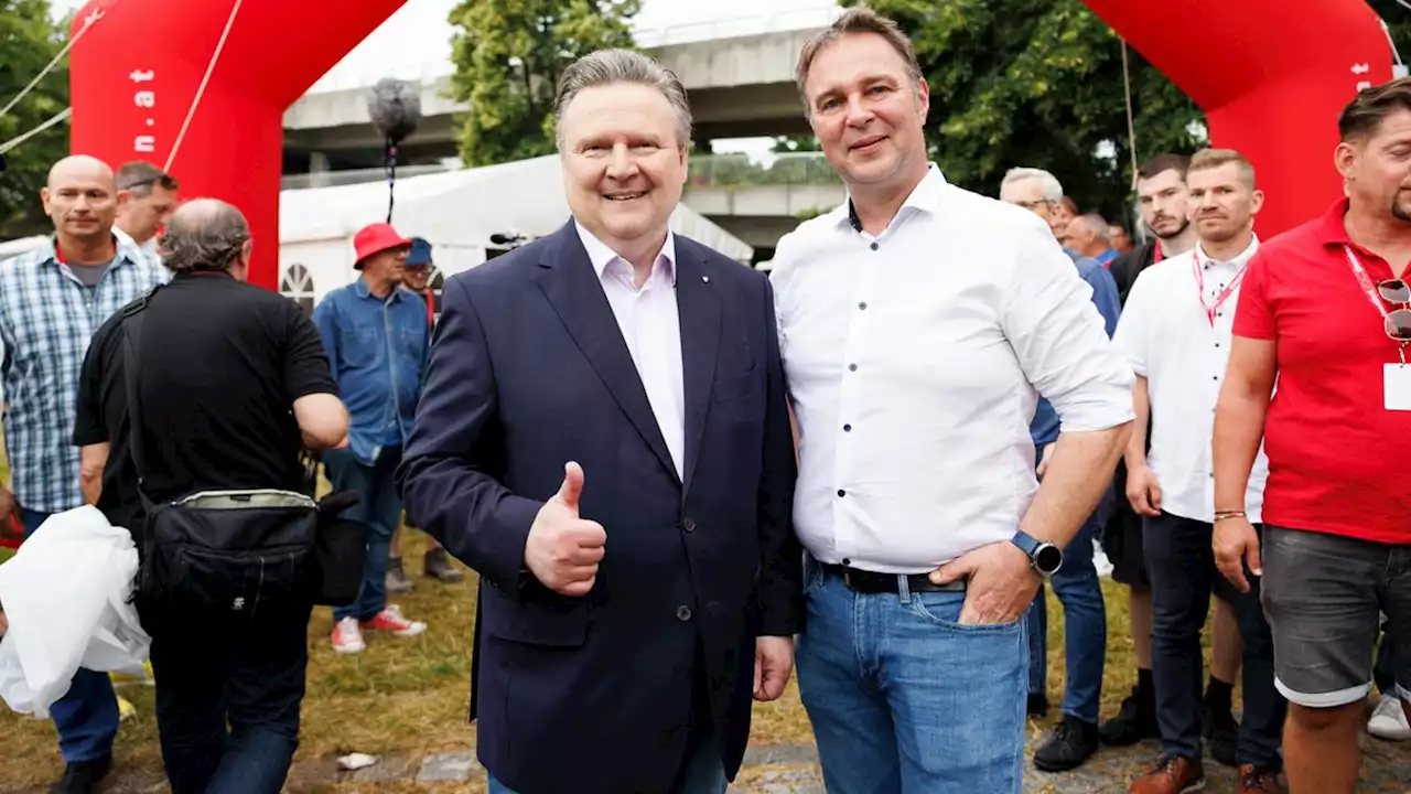 Ludwig und Babler drehten Runden am Donauinselfest