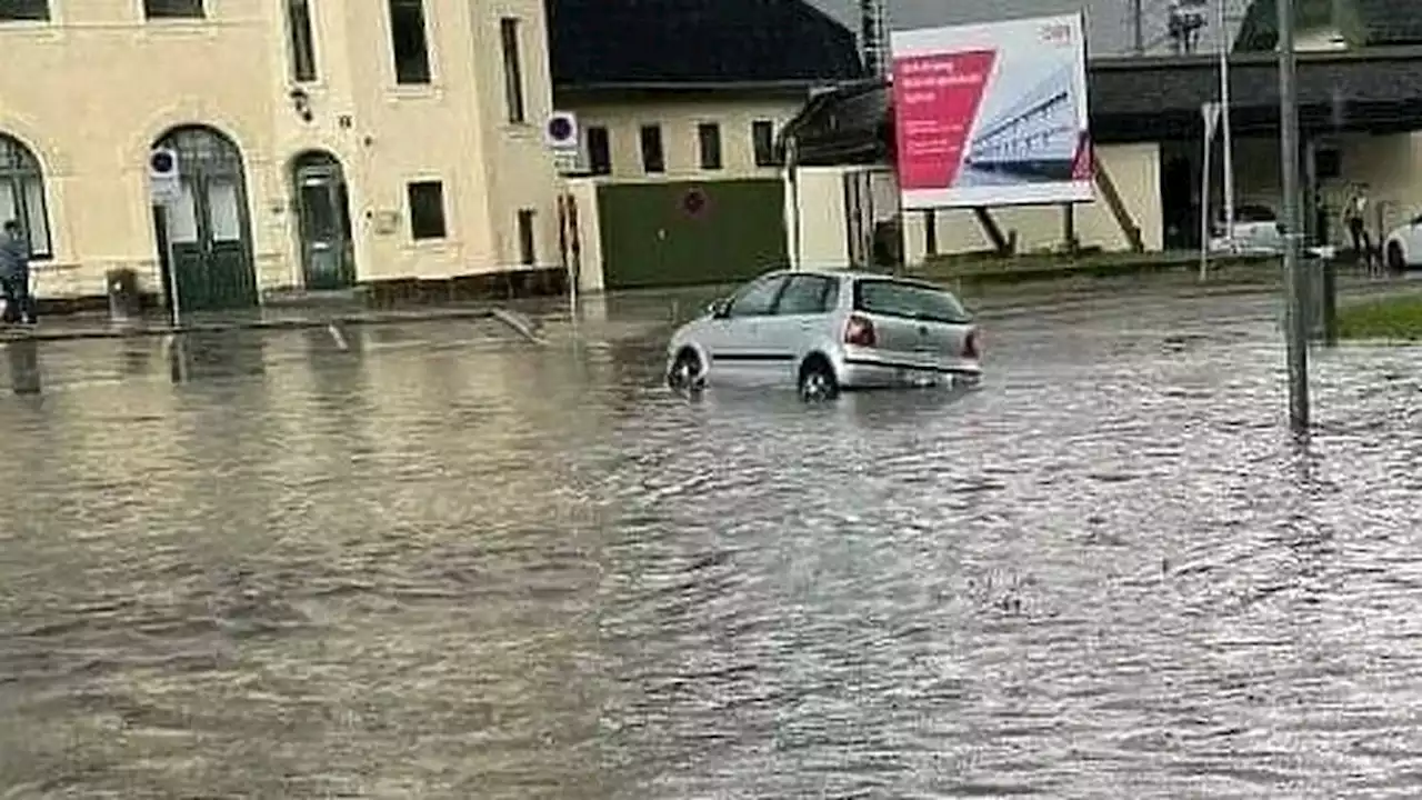 Warnstufe Rot: Hagelgewitter wüten im ganzen Land