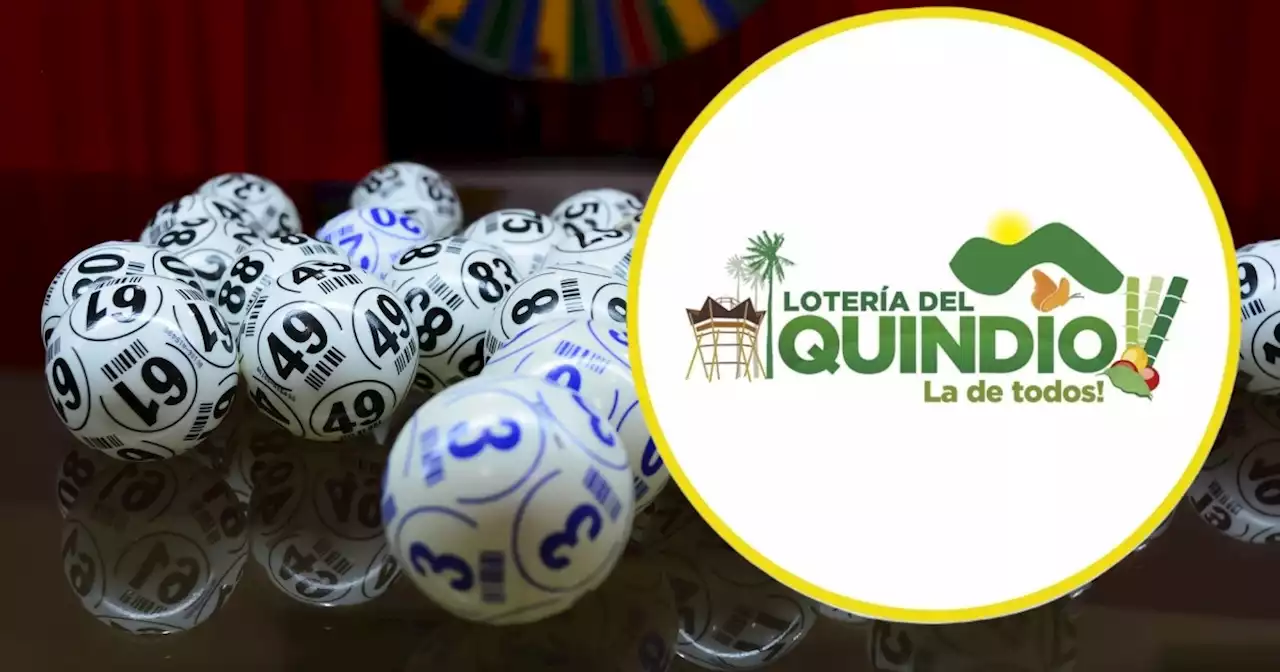 Lotería del Quindío: resultados sorteo 22 de junio de 2023