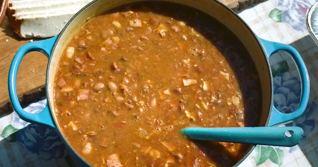 Frijoles Charros in Broth