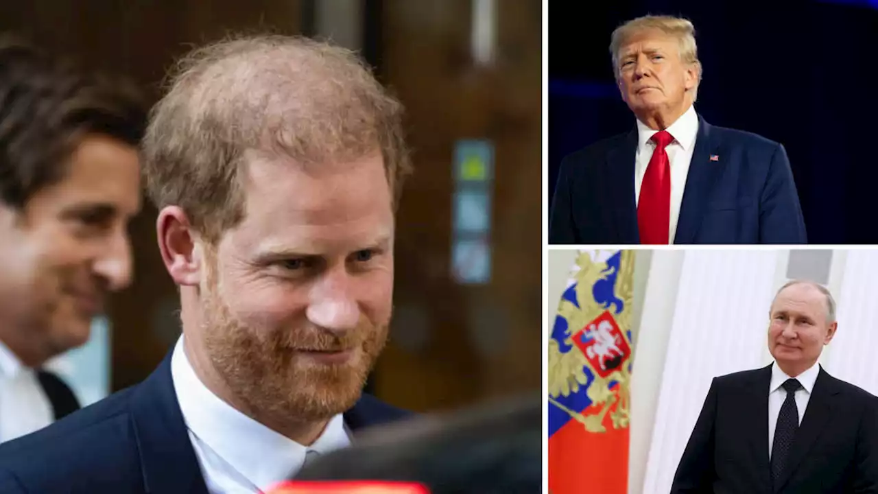 Prince Harry wanted to 'interview Vladimir Putin and Donald Trump about childhood trauma' for podcast, confusing execs