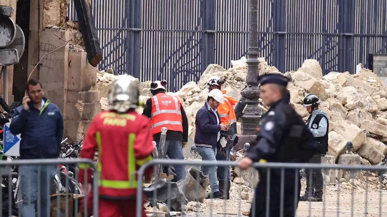 Explosion à Paris : les recherches dans les décombres suspendues à cause d’un risque d’effondrement