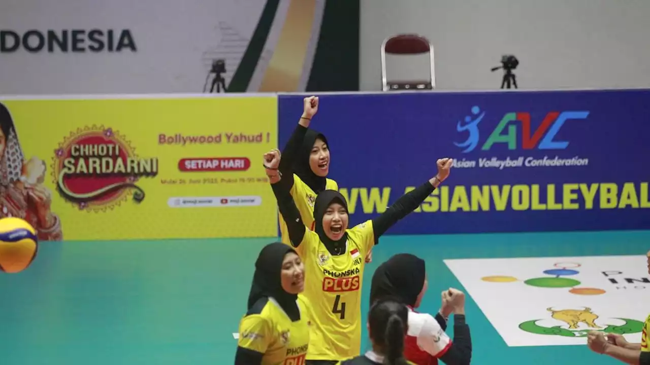 AVC Challenge Cup 2023: Timnas Voli Putri Indonesia Lawan Taiwan di Semifinal