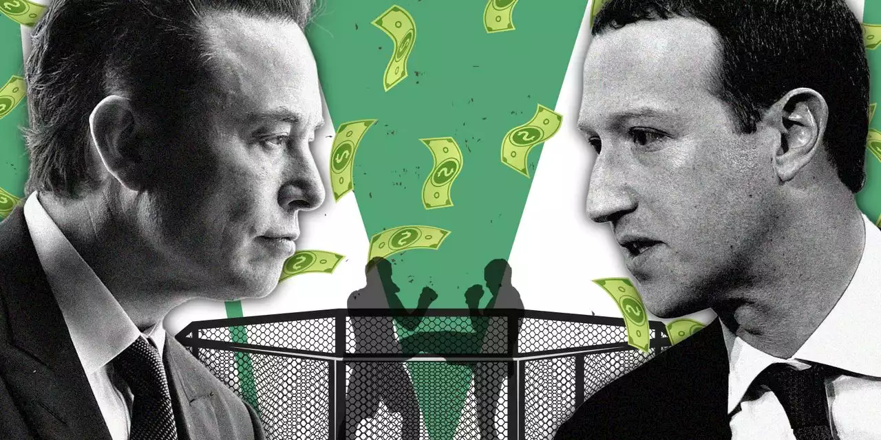 Musk vs. Zuckerberg: Which tech heavyweight is already winning the Wall Street cage match?