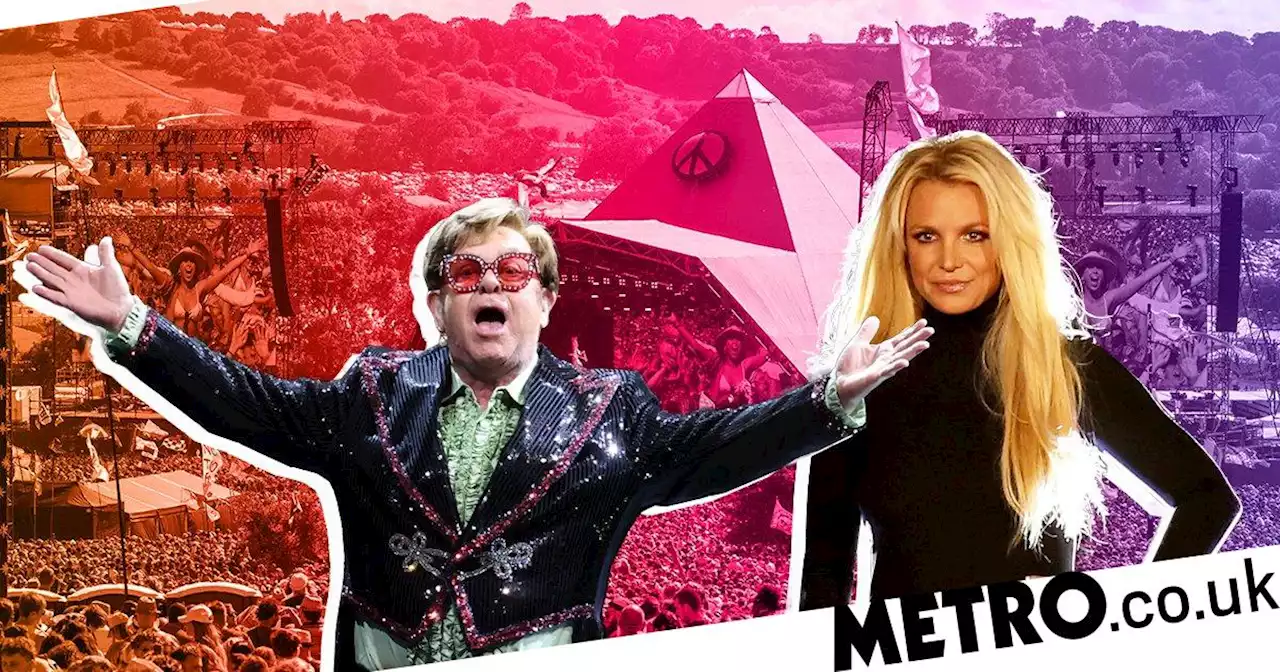 Britney Spears drops huge hint she's joining Sir Elton John at Glastonbury