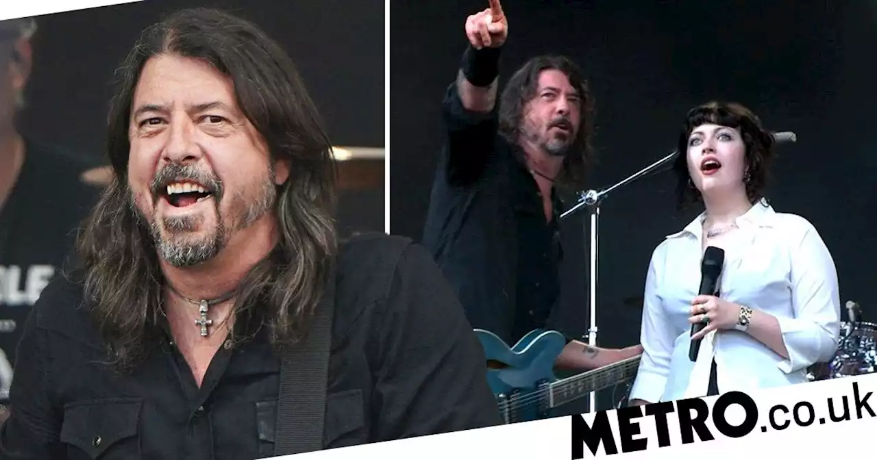 Foo Fighters’ Dave Grohl teases Glastonbury crowd before bringing out daughter