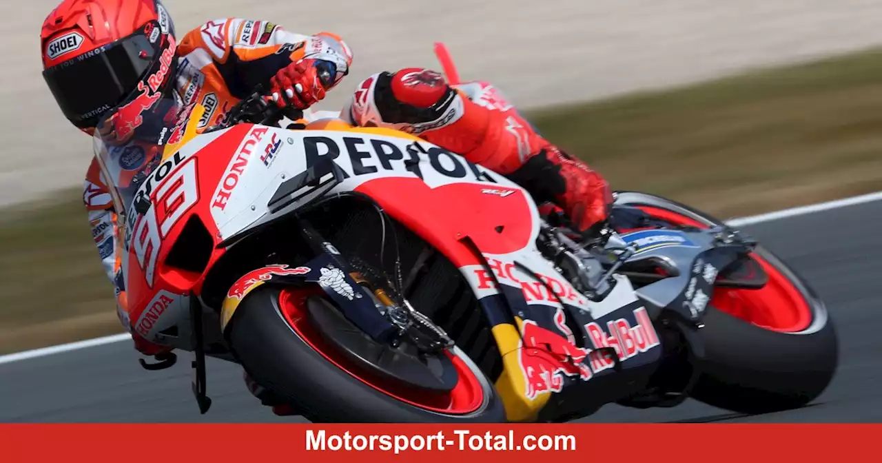 MotoGP T2 Assen 2023: Nächster Sturz Marc Marquez, Bestzeit für Bezzecchi