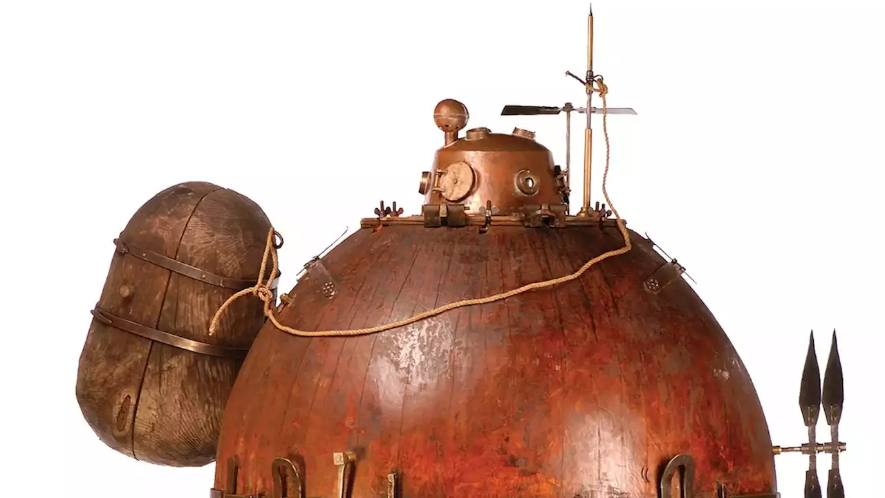 The story of Turtle, one of the world's first submersibles