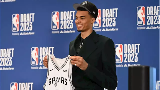 Spurs draft Victor Wembanyama with No. 1 pick in 2023 NBA Draft