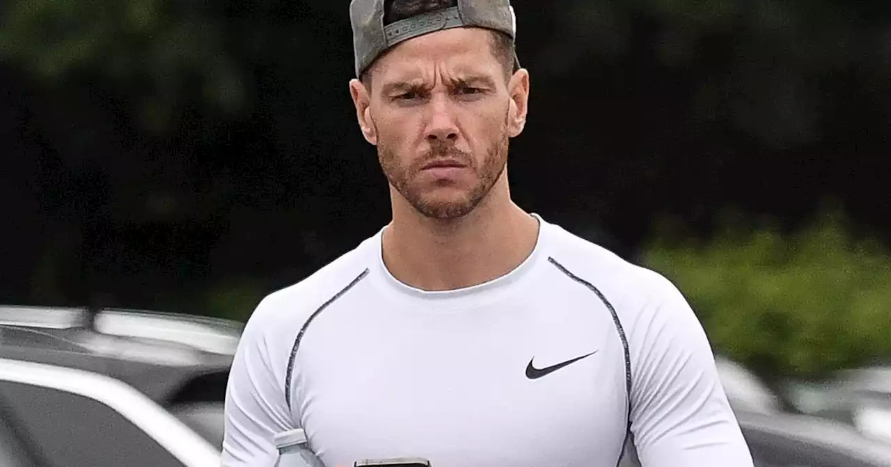 Scott Thomas looks glum as ex Kady McDermott returns to Love Island villa