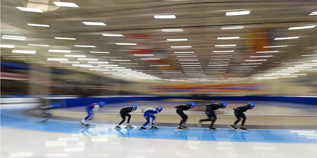 There’s a Six-Day Ultramarathon Happening Inside a Speed Skating Rink Right Now