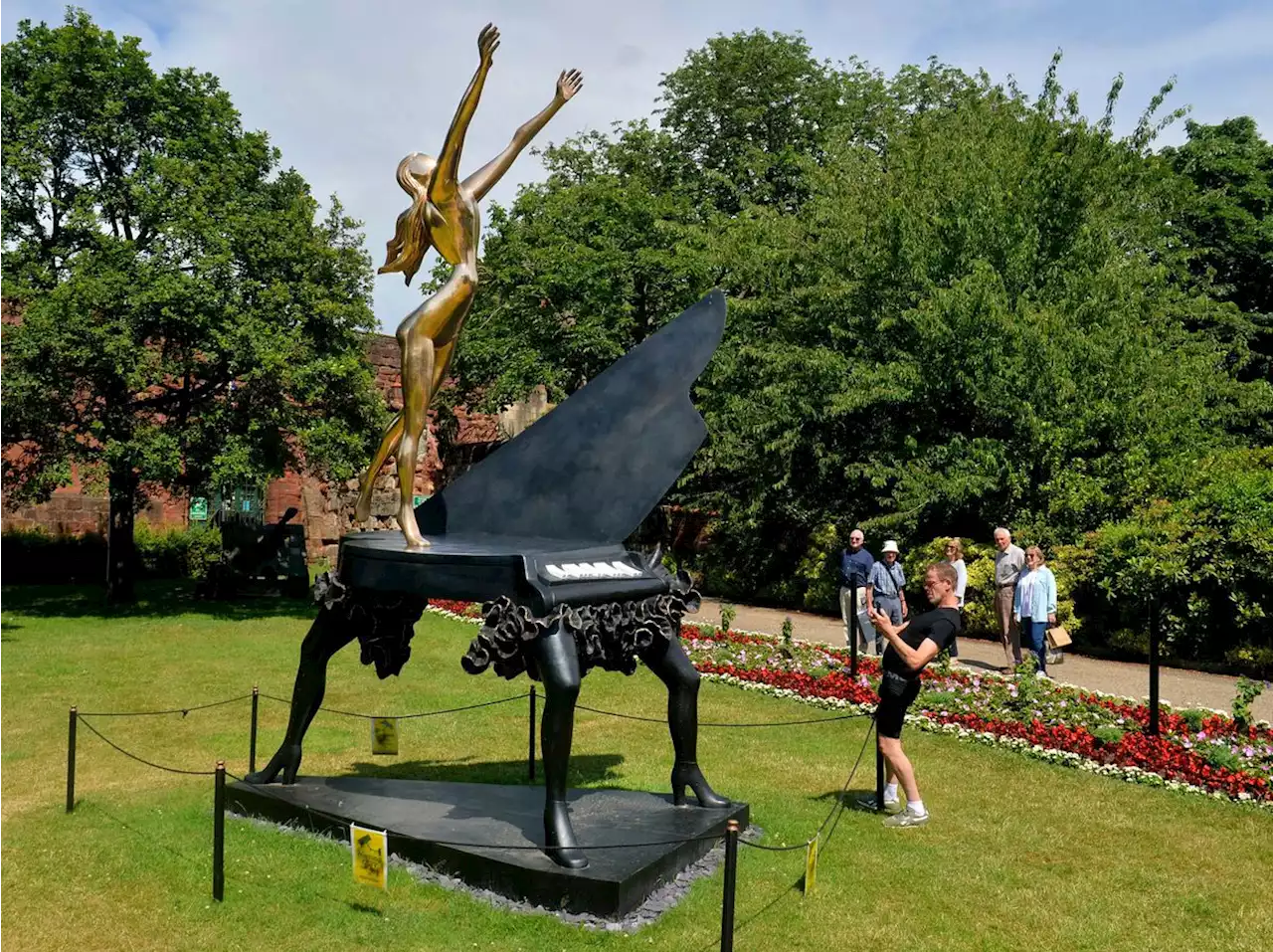 Art trail featuring Salvador Dali bronzes draws visitors to Shrewsbury