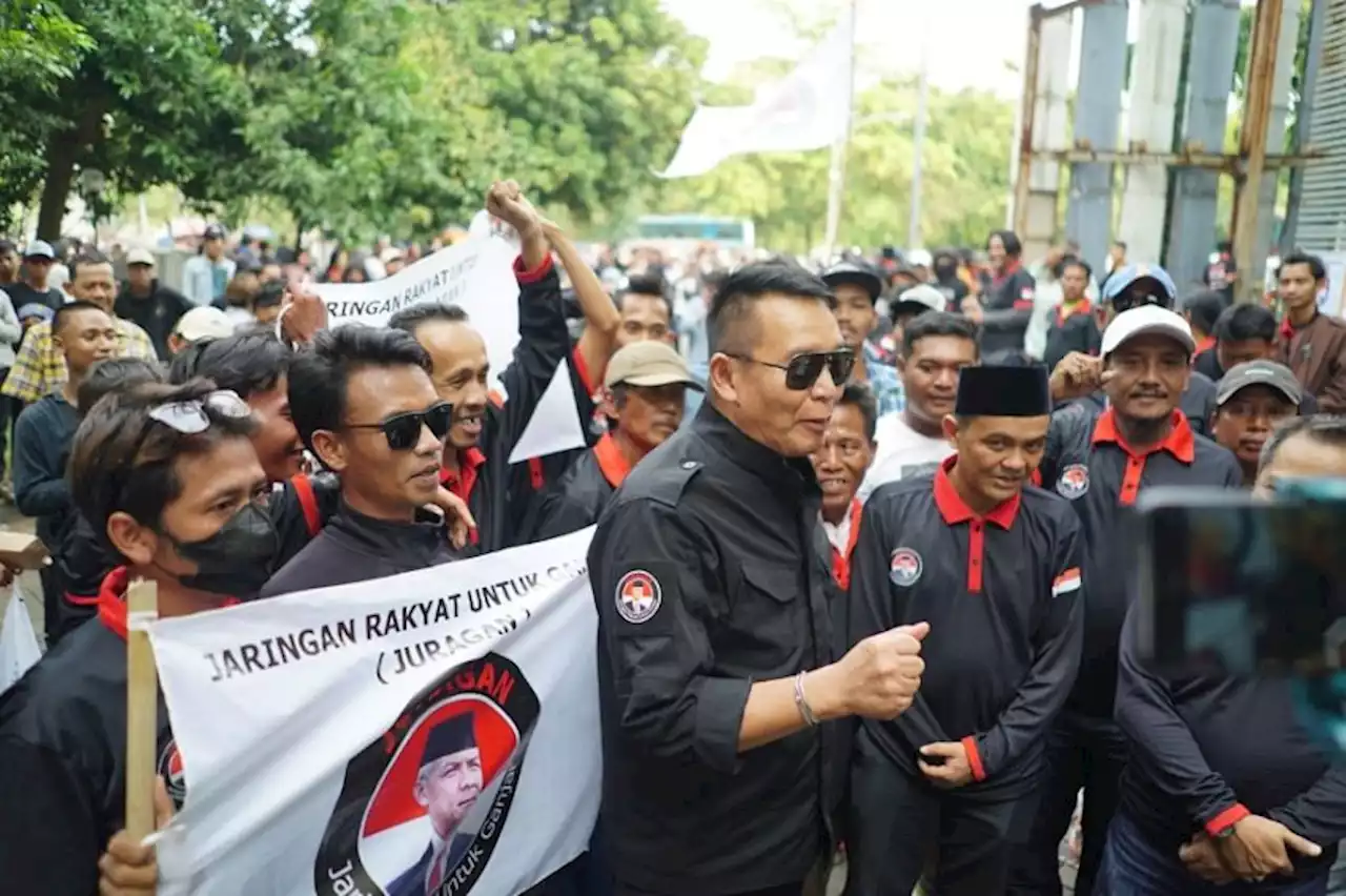 Gabung ke Juragan, Ribuan Relawan di Bekasi Dukung Ganjar