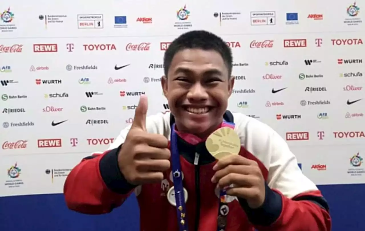 Sabet Medali Emas di Special Olympics, Arsyad Al Banjari Ucapkan Syukur ke Menpora Dito