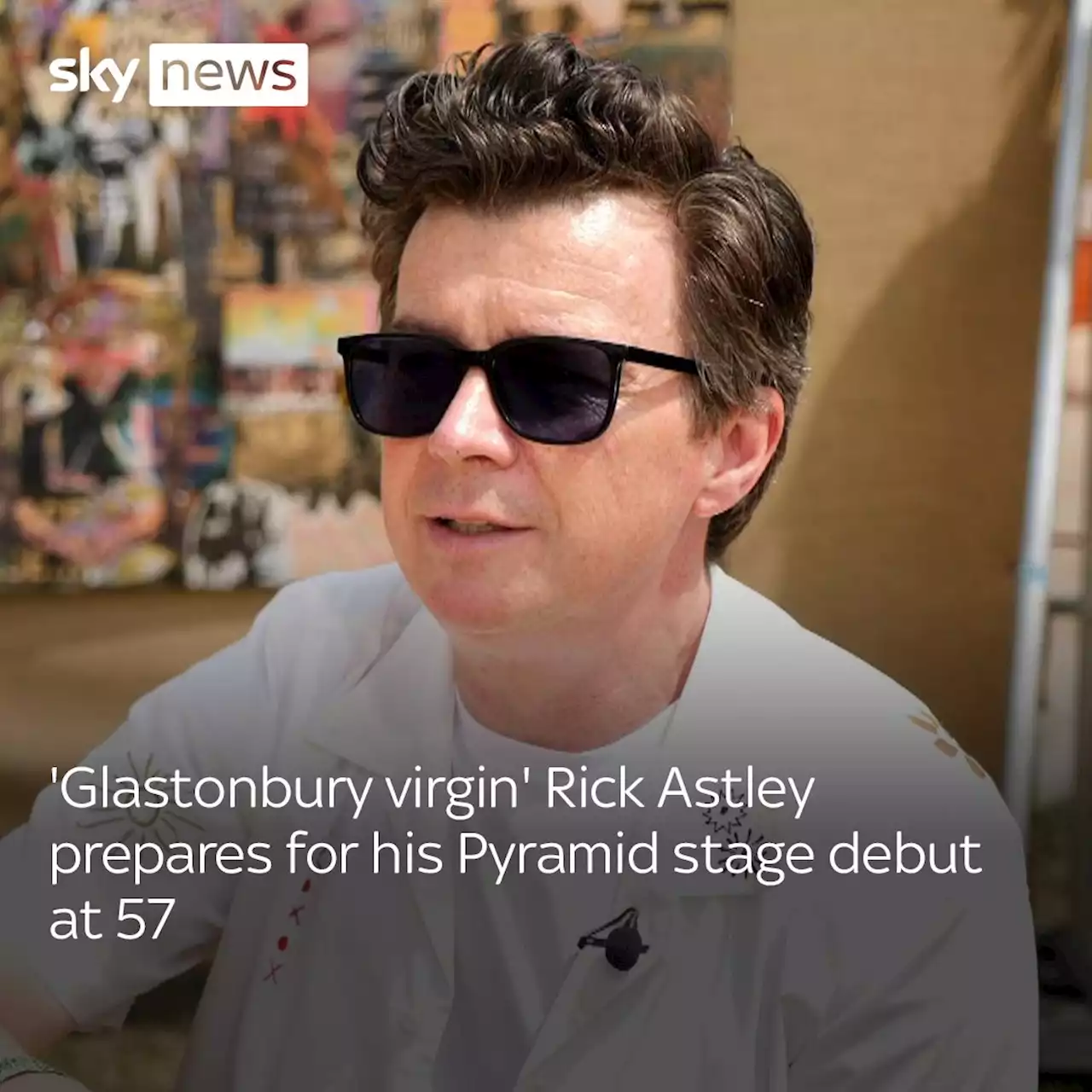 Glastonbury virgins: Rick Astley gets ready for his first time - just like Elton John