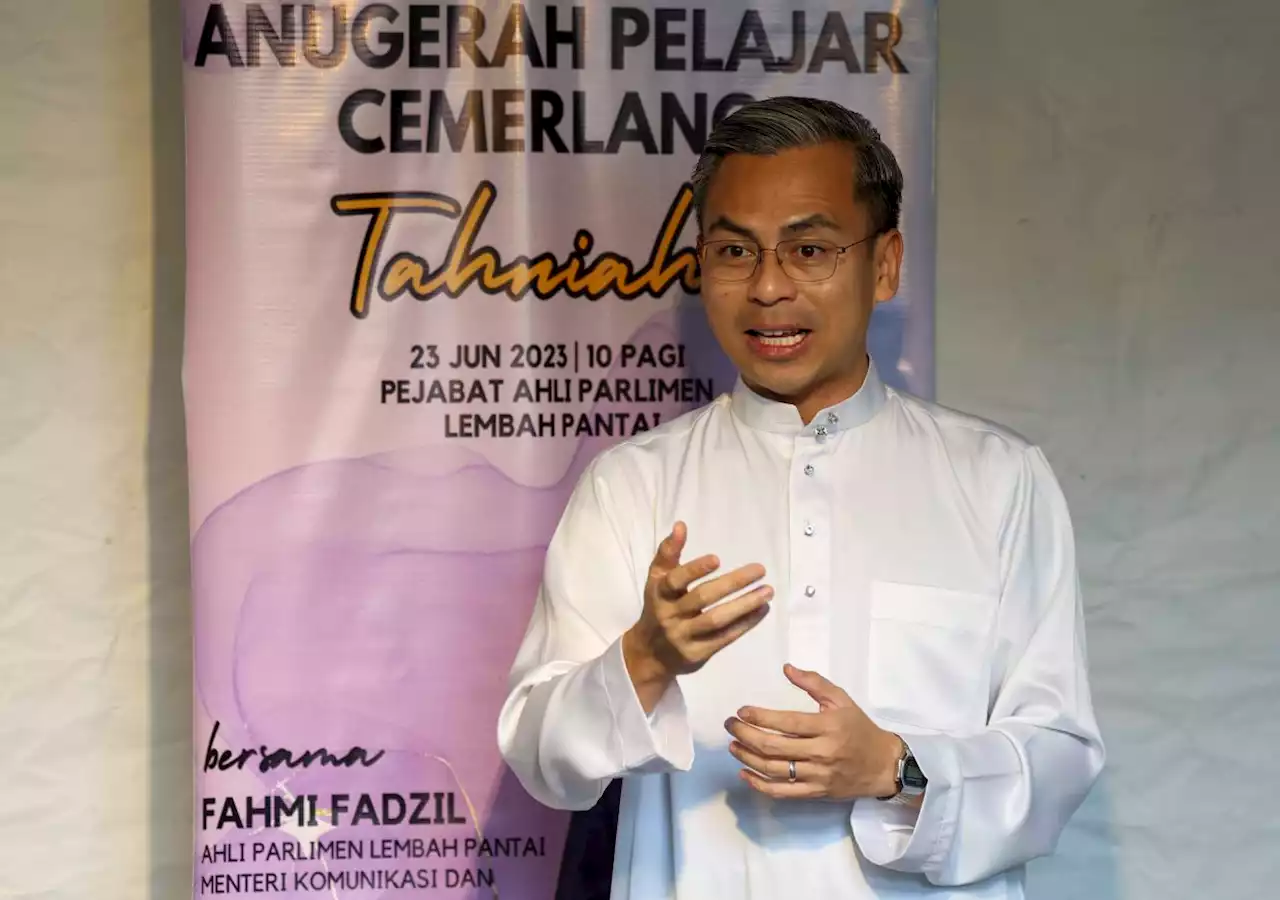 Watch out, you may be next, Fahmi warns former PKR reps who jumped ship