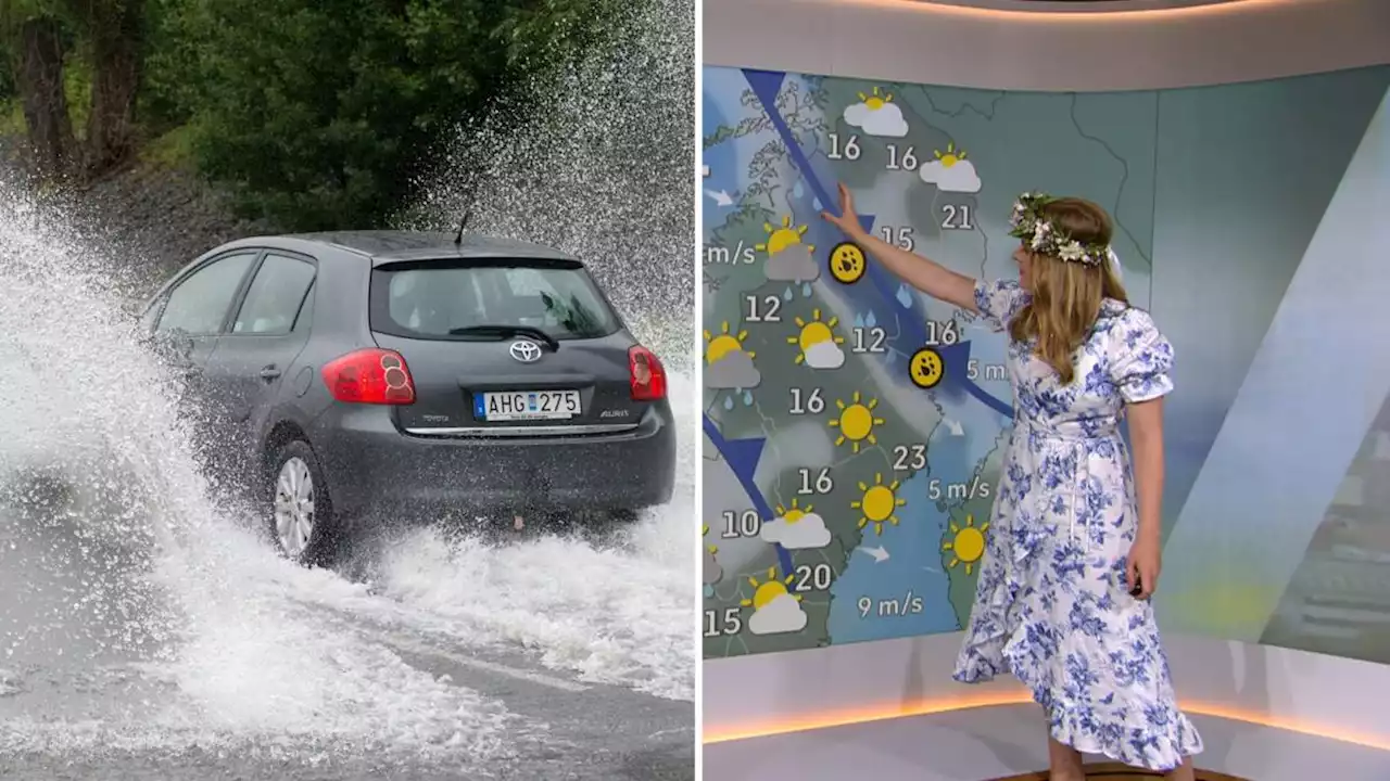 Meteorologen om midsommarvädret: ”Här händer det grejer”