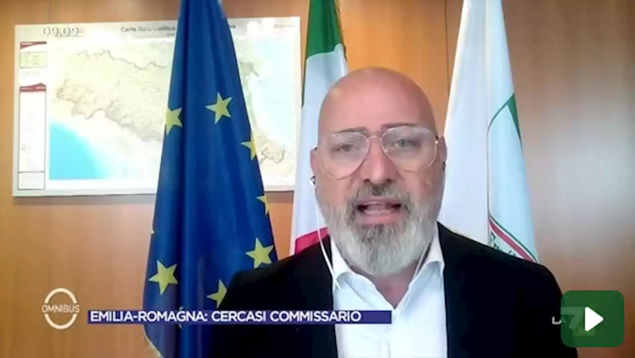 Emilia Romagna, Bonaccini: 'Servono subito 1,8 miliardi'