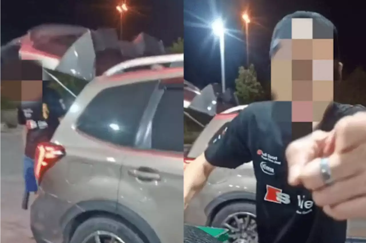 Johor Bahru cops looking for Singaporeans in petrol pump spat with delivery rider