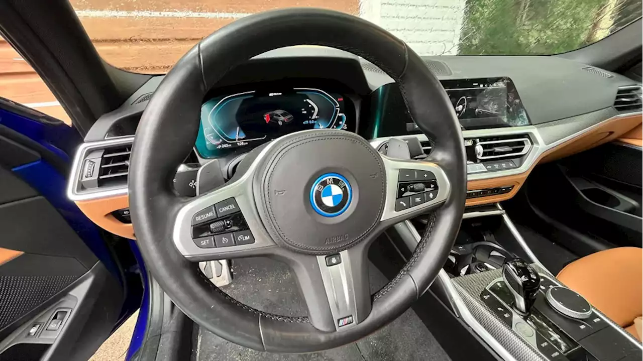 2022 BMW 330e Long-Term Update: Beefing with the beefy steering wheel