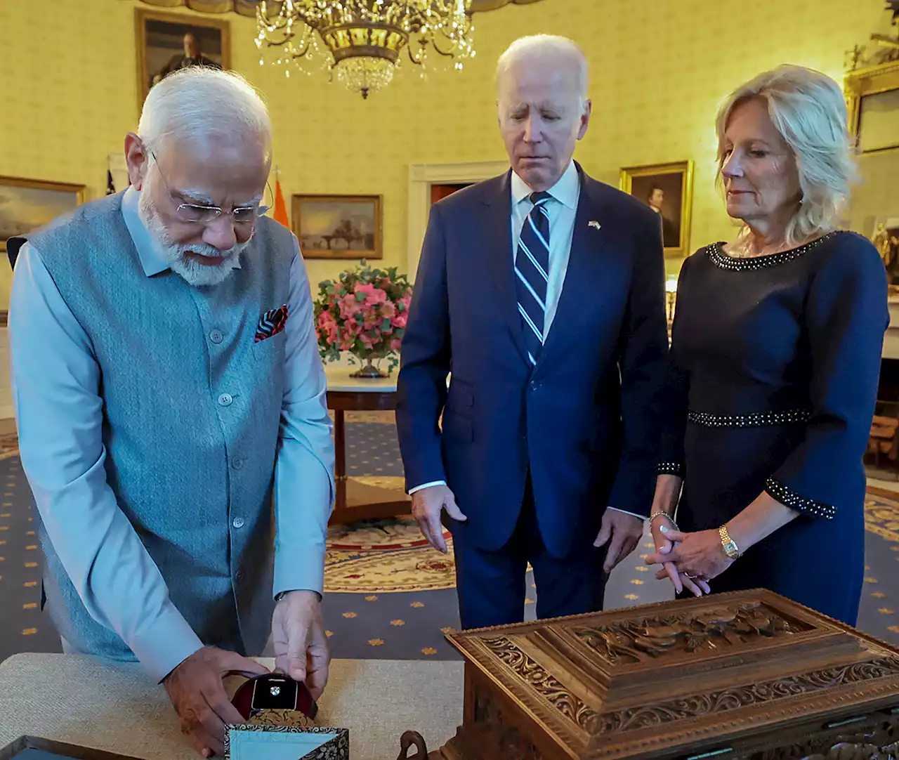 Why Modi Gifted a 7.5-Carat Diamond to Jill Biden